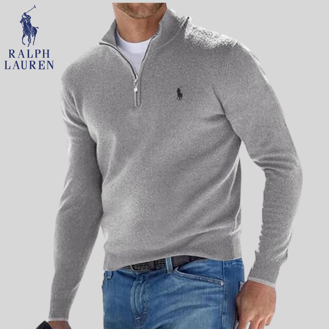 Half-Zipped Sweater - CLEARANCE SALE