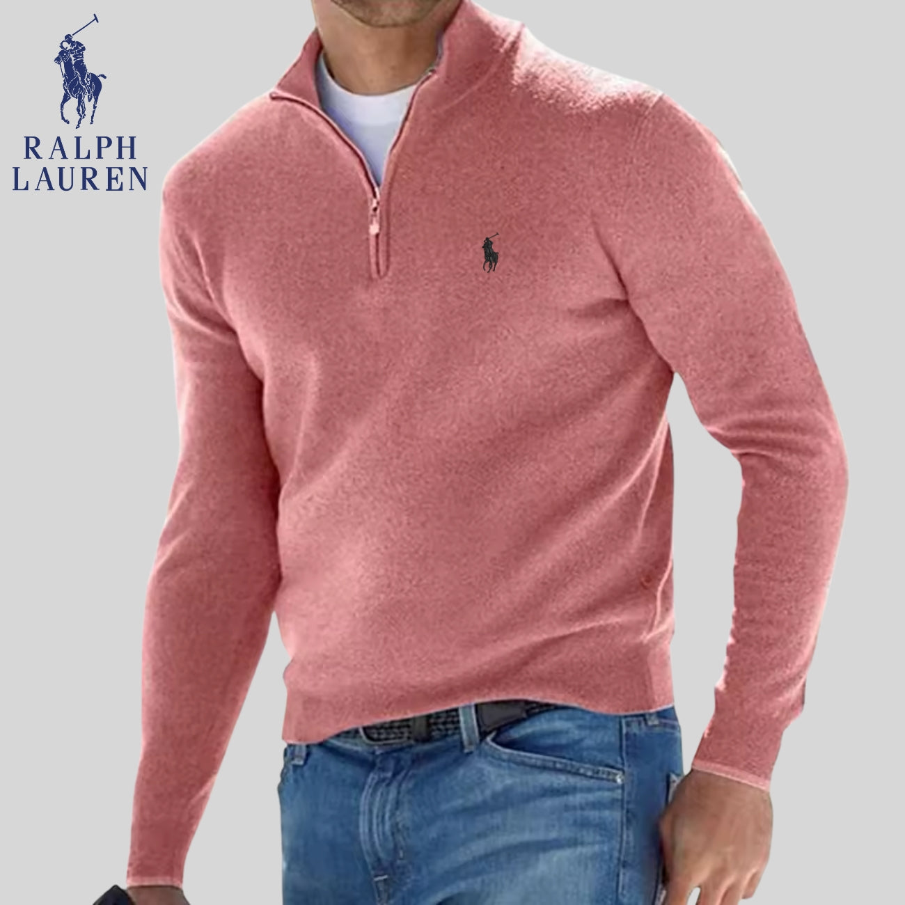 Half-Zipped Sweater - CLEARANCE SALE