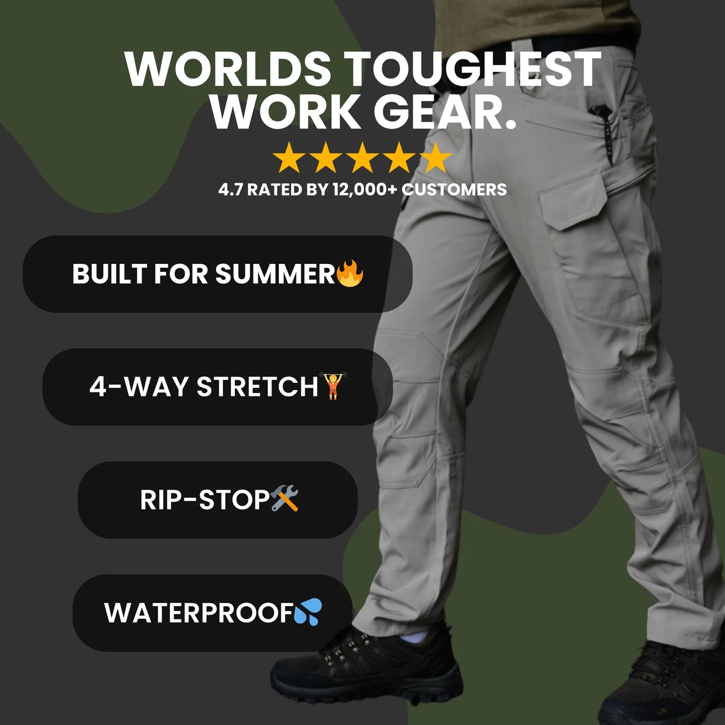 TacticalPlus Combat Trousers