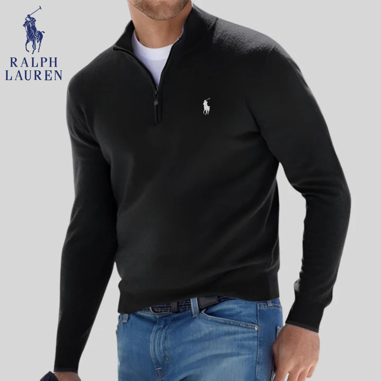 Half-Zipped Sweater - CLEARANCE SALE