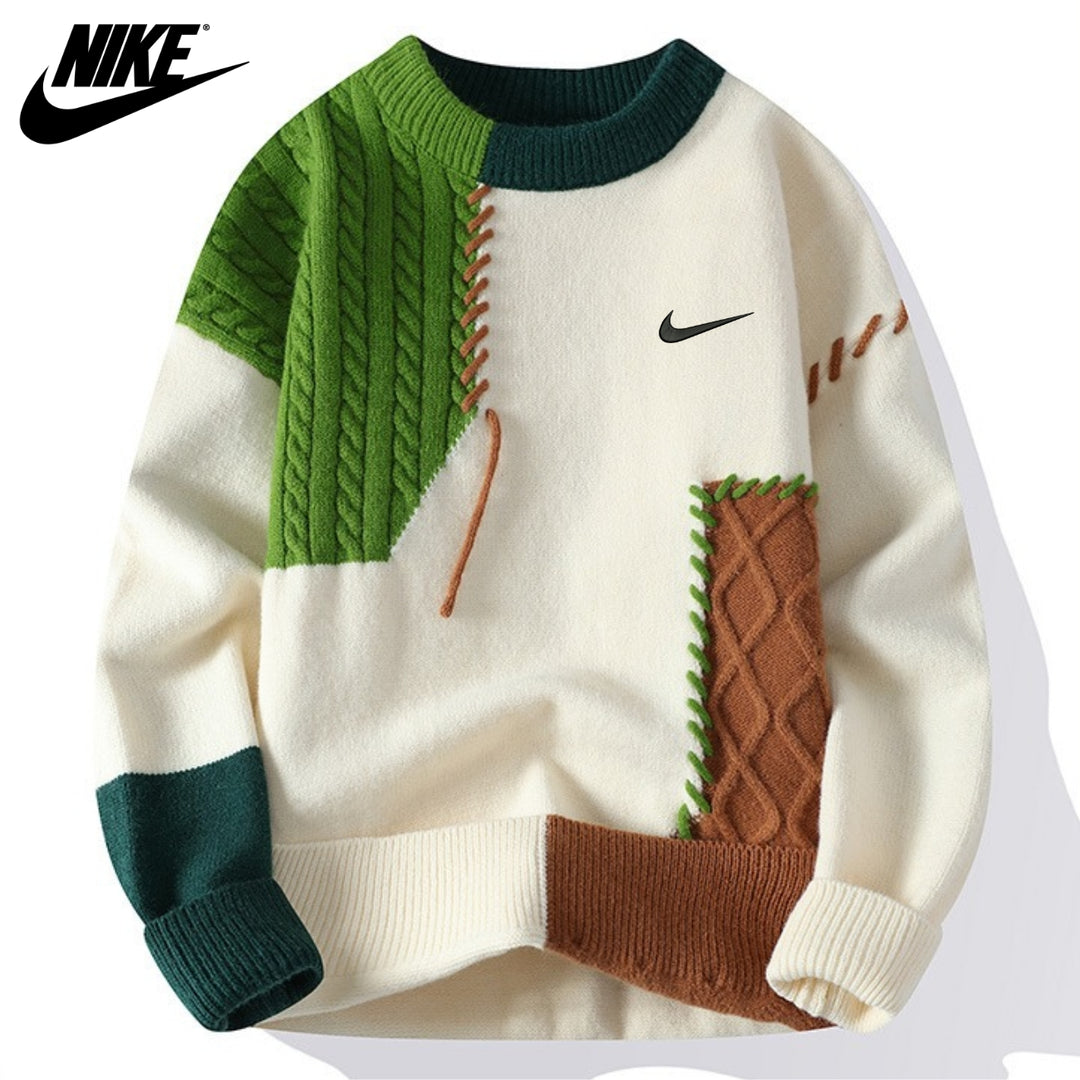 Casual Patchwork Sweater - CLEARANCE PRICE