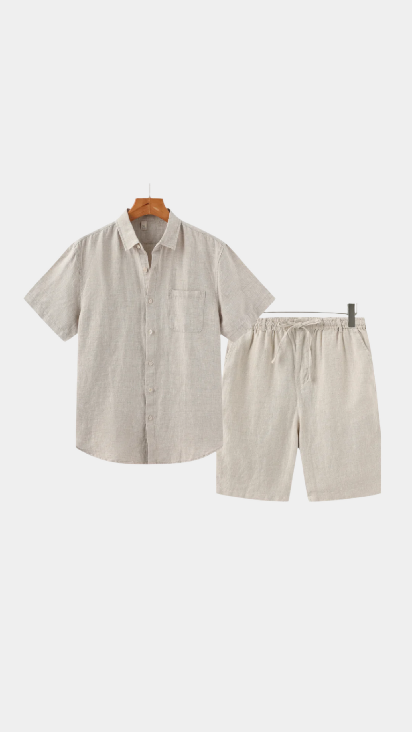 Athens Leinen-Shorts-Set