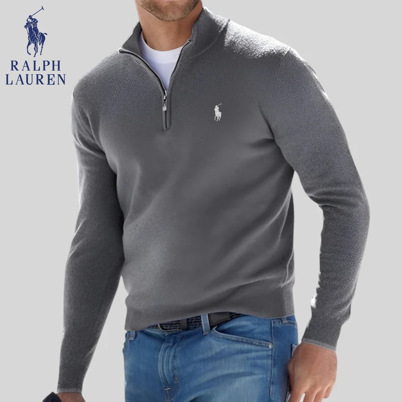 Half-Zipped Sweater - CLEARANCE SALE