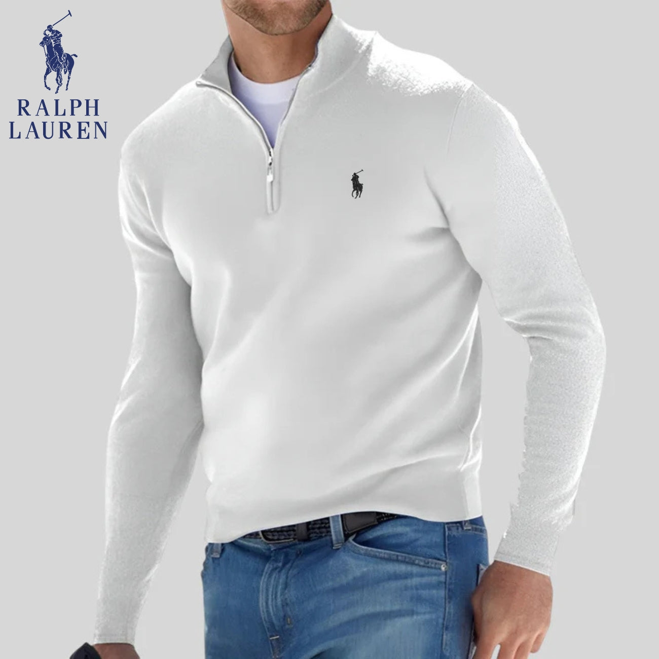 Half-Zipped Sweater - CLEARANCE SALE