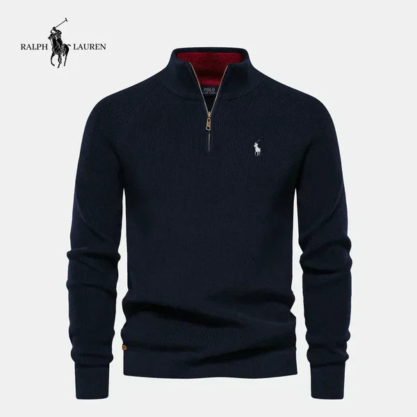 RL | Half-Zip Knitted Jumper