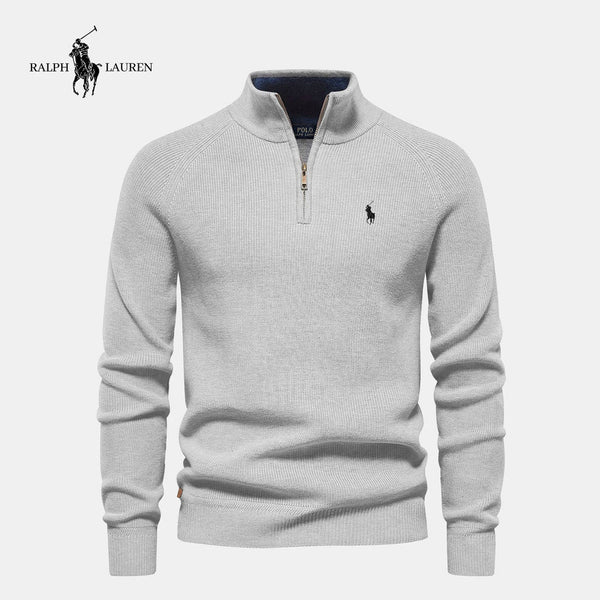 RL | Half-Zip Knitted Jumper