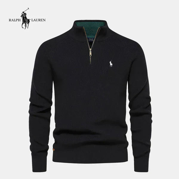 RL | Half-Zip Knitted Jumper