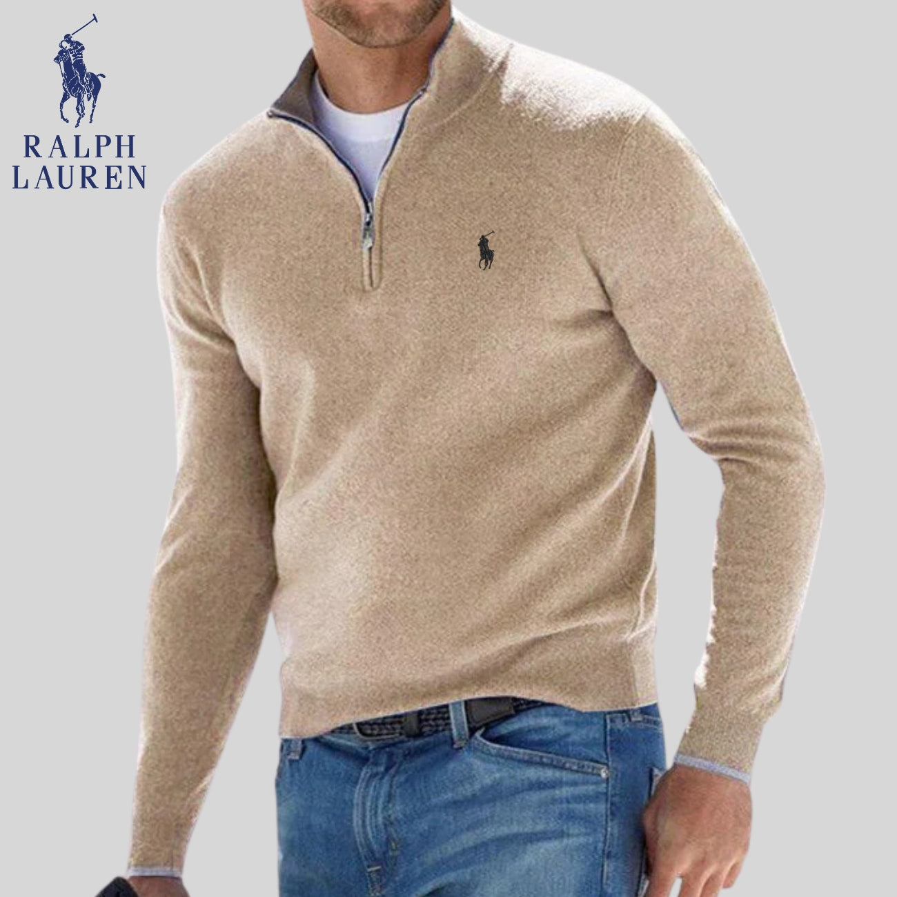 Half-Zipped Sweater - CLEARANCE SALE