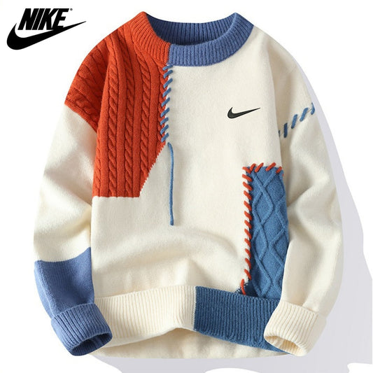 Casual Patchwork Sweater - CLEARANCE PRICE