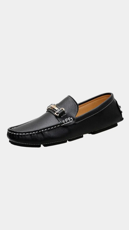 Elegant Full-Grain Leather Loafers