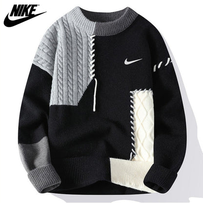 Casual Patchwork Sweater - CLEARANCE PRICE