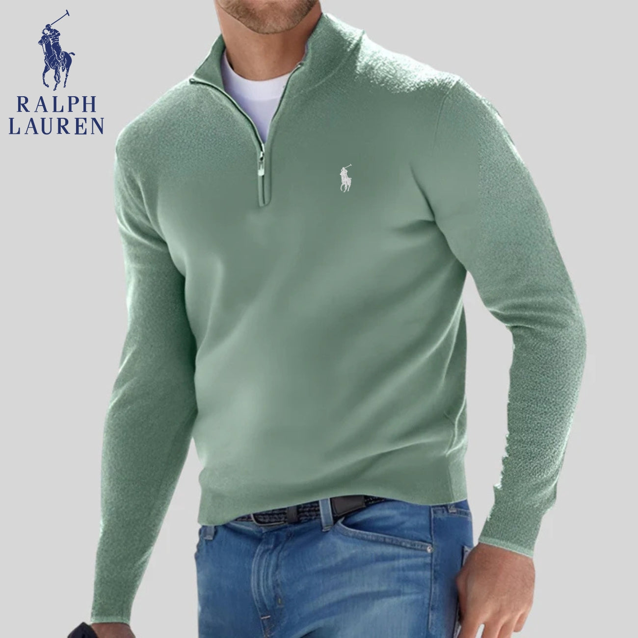 Half-Zipped Sweater - CLEARANCE SALE