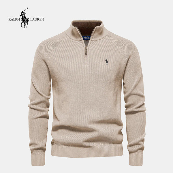 RL | Half-Zip Knitted Jumper