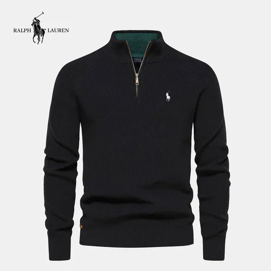 RL | Half-Zip Knitted Jumper