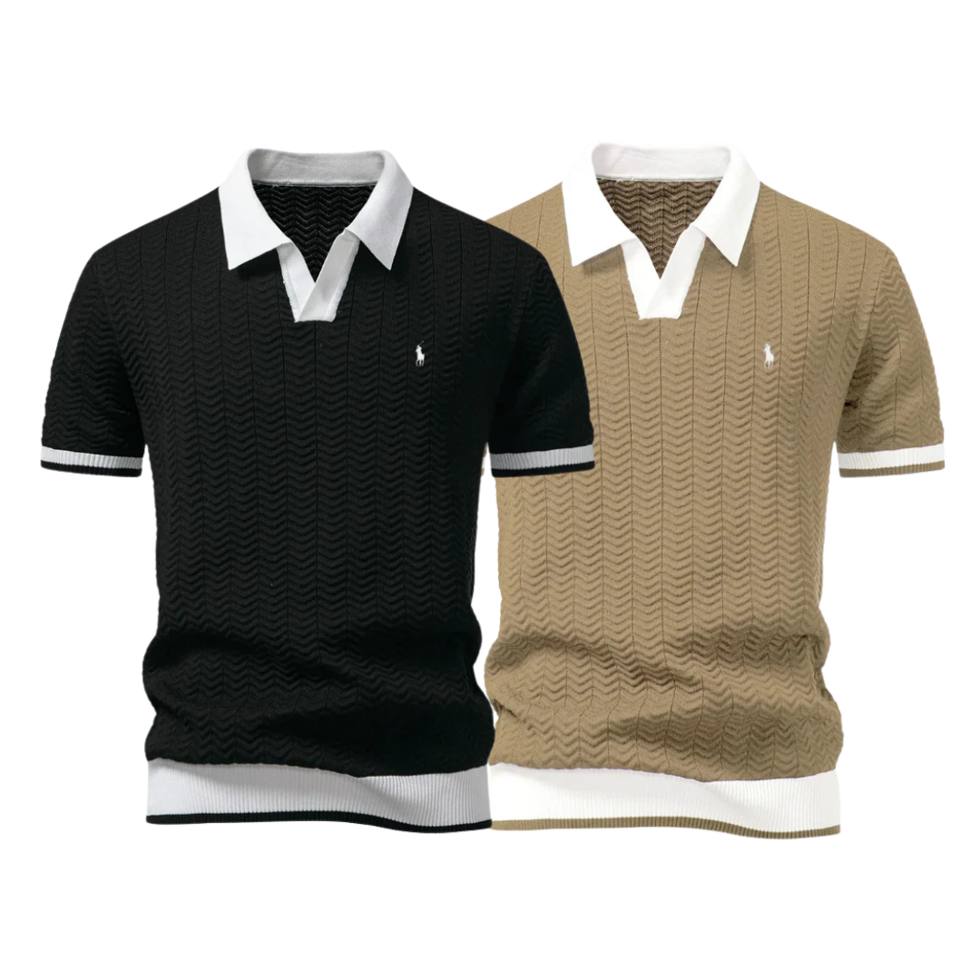 [Buy 1 Get 2] RL® | Premium Tricot Polo Shirt