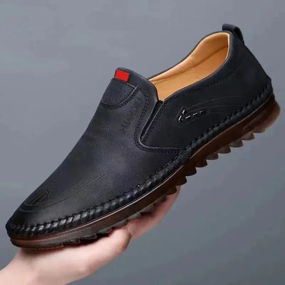 Leather Slip-On Moccasins for Men - [LIMITED STOCK]