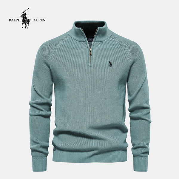 RL | Half-Zip Knitted Jumper